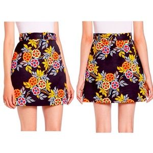 MGSM| Floral Mini Skirt| Ital 38